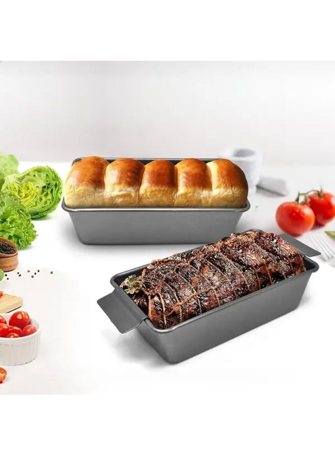 Carbon Steel Nonstick Baking Tray With Drip Pan Easy Clean Oven Safe - Image 2